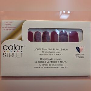 Color Street Rose Goes Retired Nail Strips